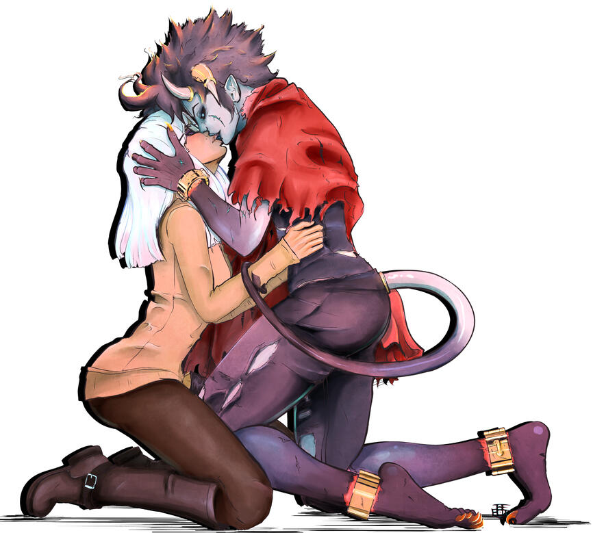 Two Girls Kissing